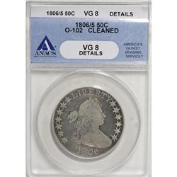 1806/5 50C VG8 ANACS