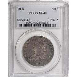 1808 50C XF40 PCGS