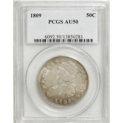 1809 50C AU50 PCGS