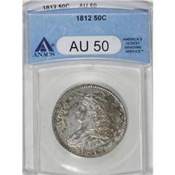 1812 50C AU50 ANACS