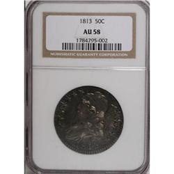 1813 50C AU58 NGC