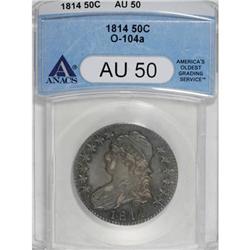 1814 50C AU50 ANACS