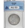Image 1 : 1814 50C AU50 ANACS