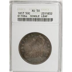 1817 50C AU50 ANACS