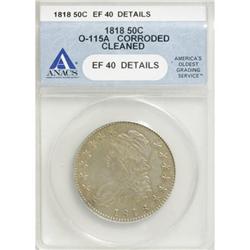 1818 50C XF40 ANACS