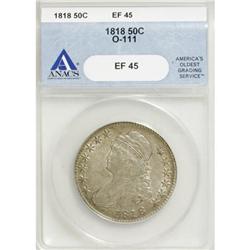 1818 50C XF45 ANACS