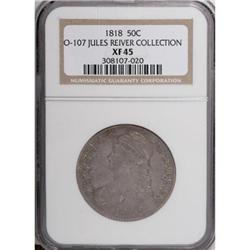 1818 50C XF45 NGC