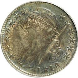 1818 50C AU50 PCGS