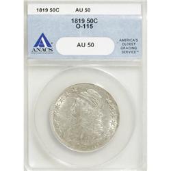 1819 50C AU50 ANACS
