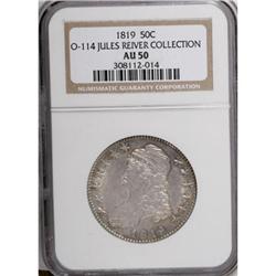 1819 50C AU50 NGC