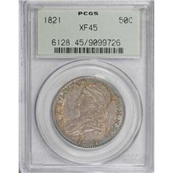 1821 50C XF45 PCGS