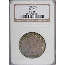 1822 50C AU58 NGC