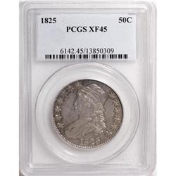 1825 50C XF45 PCGS