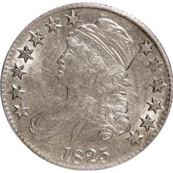 1825 50C AU55 PCGS