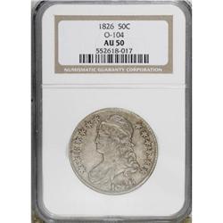 1826 50C AU50 NGC
