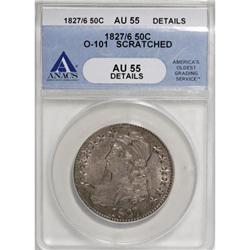 1827/6 50C AU55 ANACS