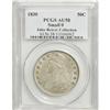 Image 1 : 1830 50C Small 0 AU58 PCGS