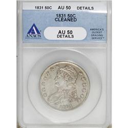 1831 50C AU50 ANACS