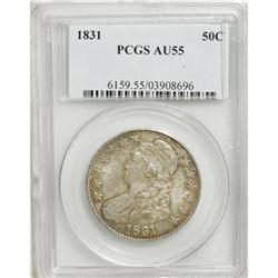 1831 50C AU55 PCGS