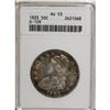 Image 1 : 1833 50C AU53 ANACS