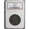 Image 1 : 1834 50C Large Date, Small Letters AU50 NGC