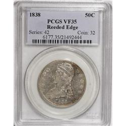 1838 50C VF35 PCGS