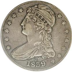 1839-O 50C VF30 PCGS
