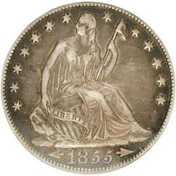 1855-O 50C Arrows XF40 PCGS