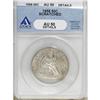 Image 1 : 1858 50C AU50 ANACS