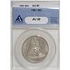 Image 1 : 1861 50C AU50 ANACS