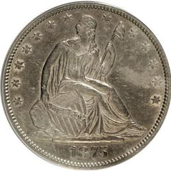 1875-CC 50C AU53 ANACS