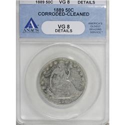 1889 50C VG8 ANACS