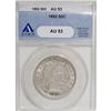 Image 1 : 1892 50C AU53 ANACS