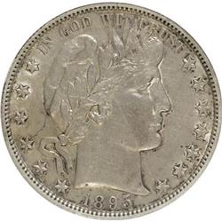 1895-O 50C AU55 ANACS