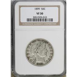 1899 50C VF30 NGC
