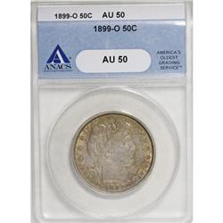 1899-O 50C AU50 ANACS