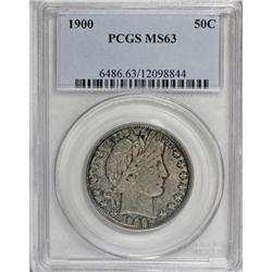 1900 50C MS63 PCGS