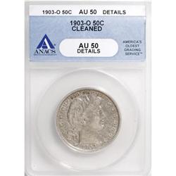 1903-O 50C AU50 ANACS