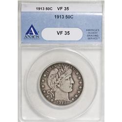 1913 50C VF35 ANACS