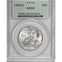 1936-D 50C MS66 PCGS