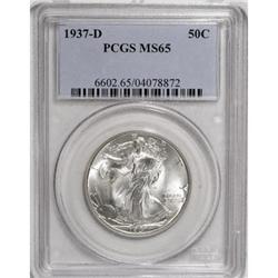 1937-D 50C MS65 PCGS
