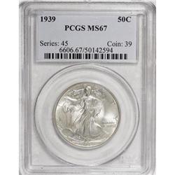 1939 50C MS67 PCGS