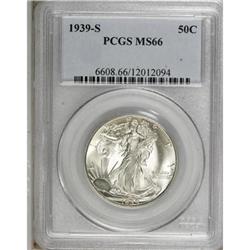 1939-S 50C MS66 PCGS