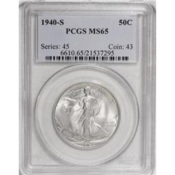 1940-S 50C MS65 PCGS