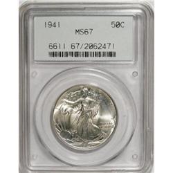 1941 50C MS67 PCGS
