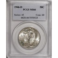 1946-D 50C MS66 PCGS