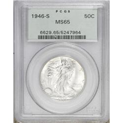 1946-S 50C MS65 PCGS
