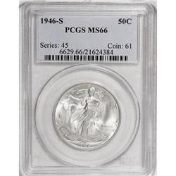 1946-S 50C MS66 PCGS