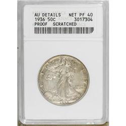 1936 50C PR40 ANACS