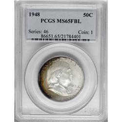 1948 50C Full Bell Lines MS65 PCGS